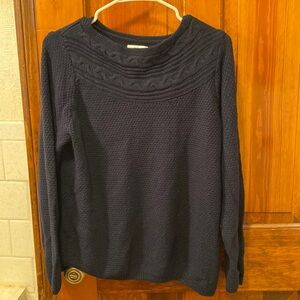 Womens Croft & Barrow L l/s sweater